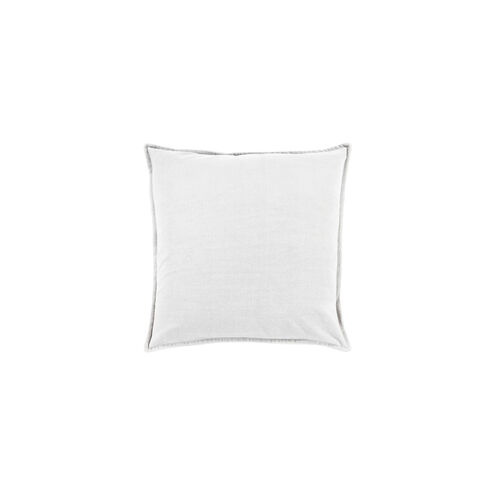 Cotton Velvet 22 X 22 inch Slate Pillow Kit, Square