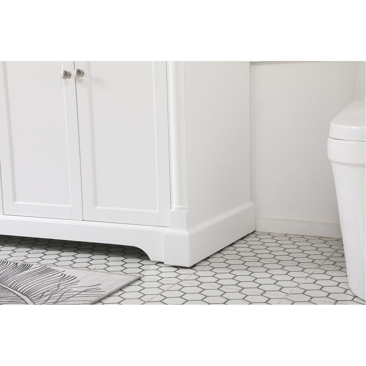 Clarence 72 X 22 X 35 inch White Vanity Sink Set