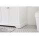Clarence 72 X 22 X 35 inch White Vanity Sink Set