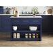 Porter Blue Kitchen Island in 48 in