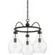 Pulaski 3 Light 23.5 inch Oiled Bronze Chandelier Ceiling Light