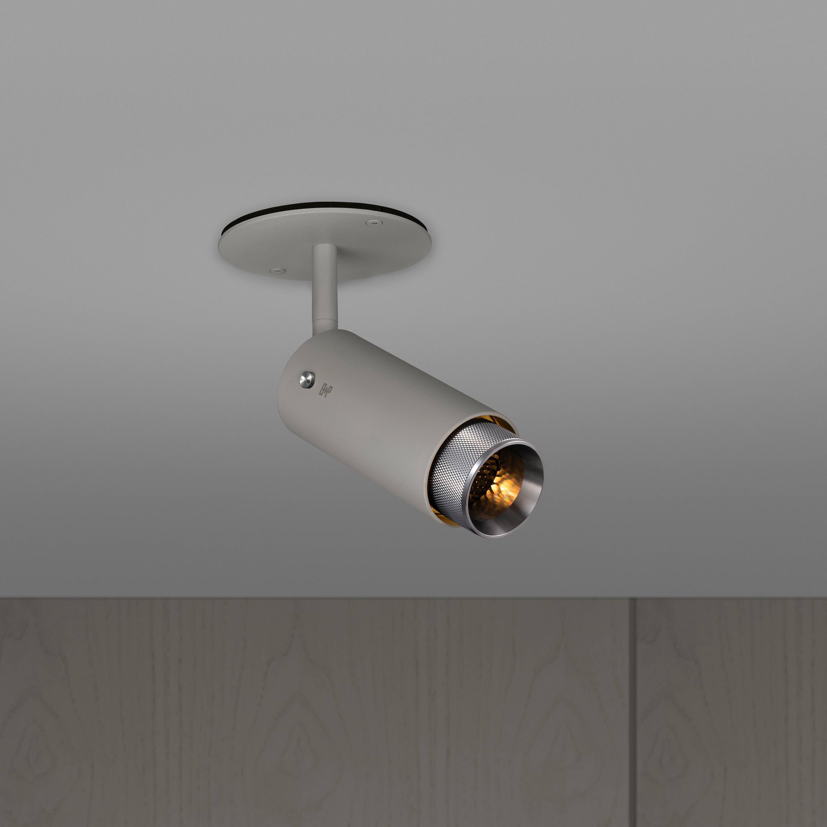 Exhaust Spot LED 2.36 inch Stone / Steel Flush Mount Ceiling Light