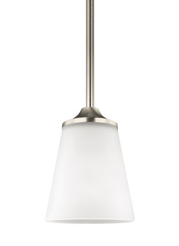 Hanford 1 Light 5.13 inch Brushed Nickel Pendant Ceiling Light