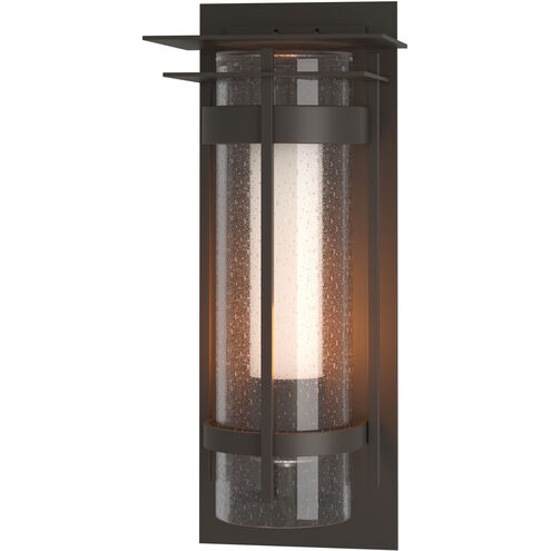 Torch 1 Light 25.9 inch Coastal Dark Smoke Outdoor Sconce, XL