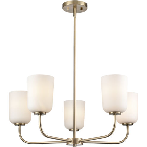 Laphia 5 Light 27 inch Modern Gold Chandelier Ceiling Light
