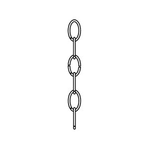 Replacement Chain Antique Brushed Nickel Chain