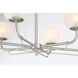 Whitehall Island Light Ceiling Light in Brushed Nickel