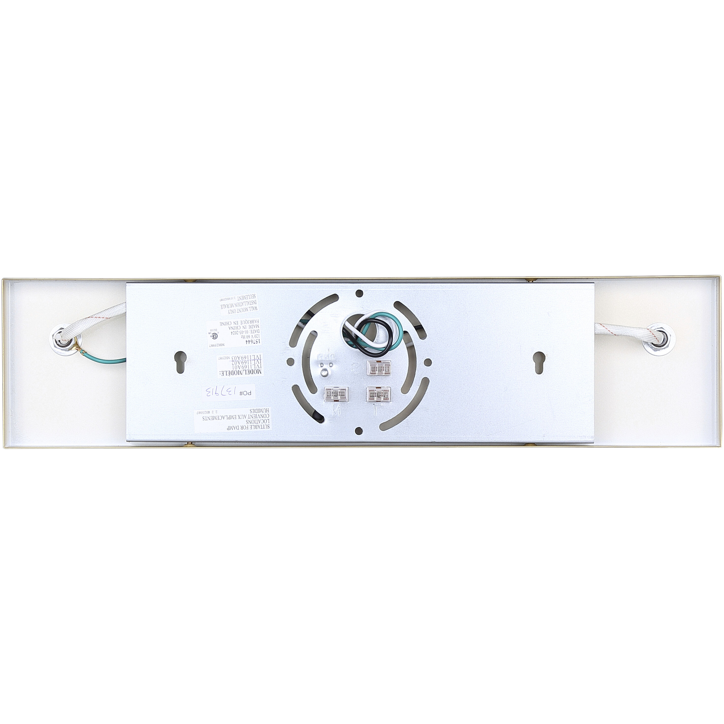 Monroe 2 Light 18 inch Gold Vanity Light Wall Light