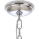 Gallery Roxx 1 Light 9.25 inch Chrome Mini Pendant Ceiling Light