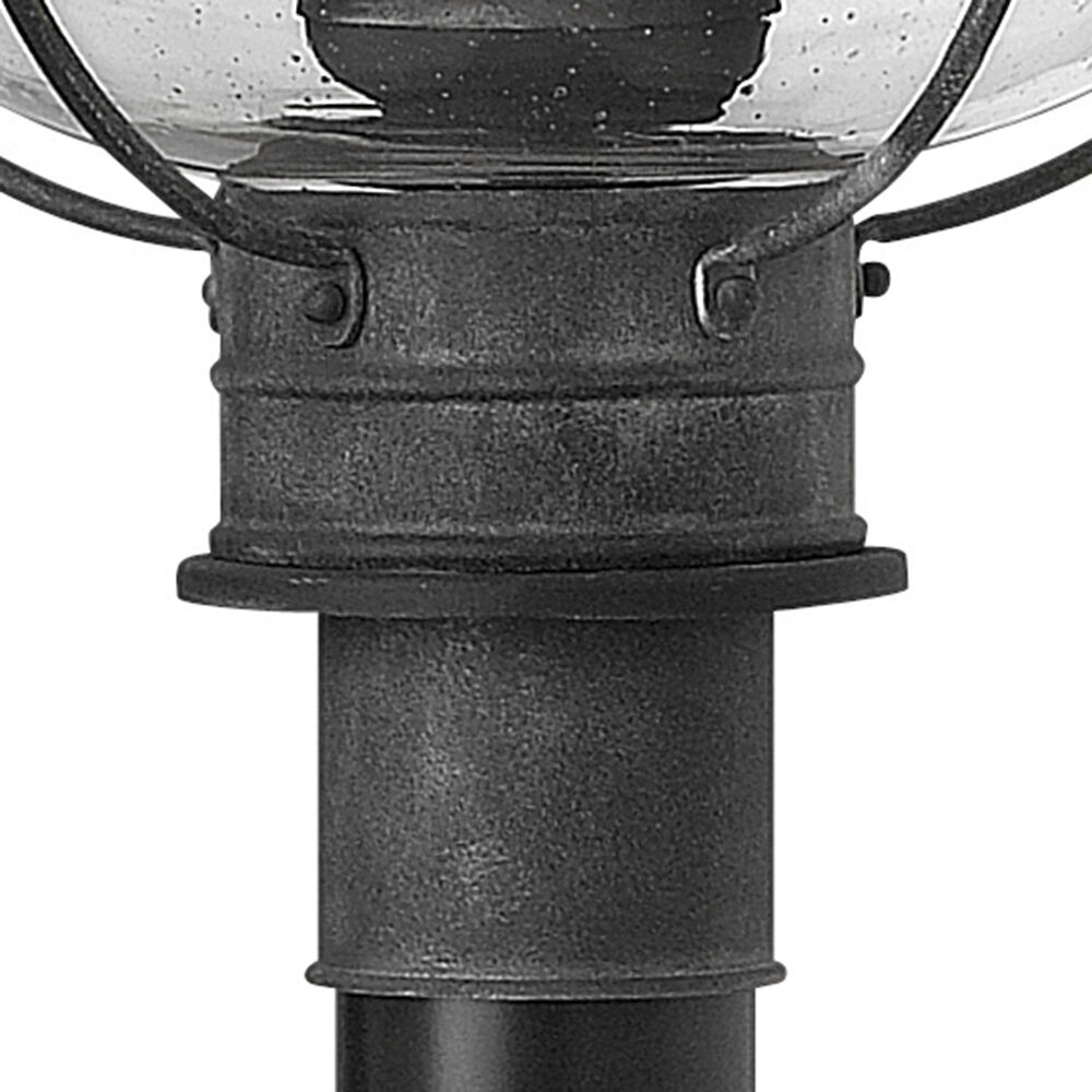 Cape Cod 4 Light 23.75 inch Aged Zinc Outdoor Post Mount Lantern, Extra Large