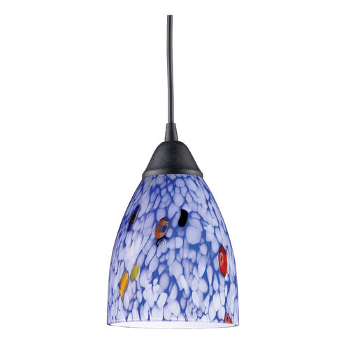 Millcreek 1 Light 5 inch Dark Rust Pendant Ceiling Light