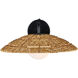 Barbary 1 Light 8 inch Black Outdoor Wall Sconce