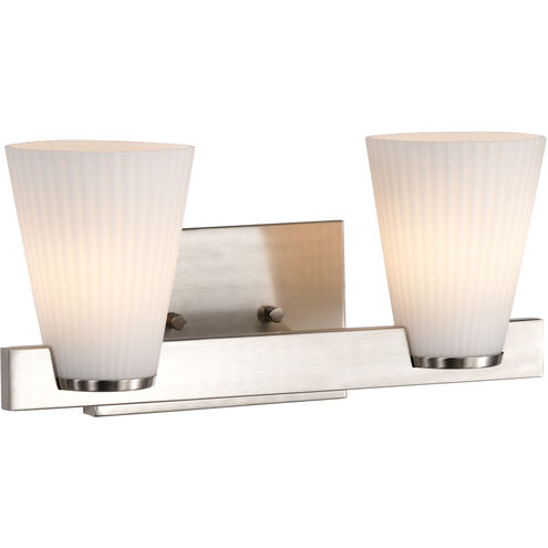 Royale 14.63 inch Brushed Nickel Vanity Wall Light