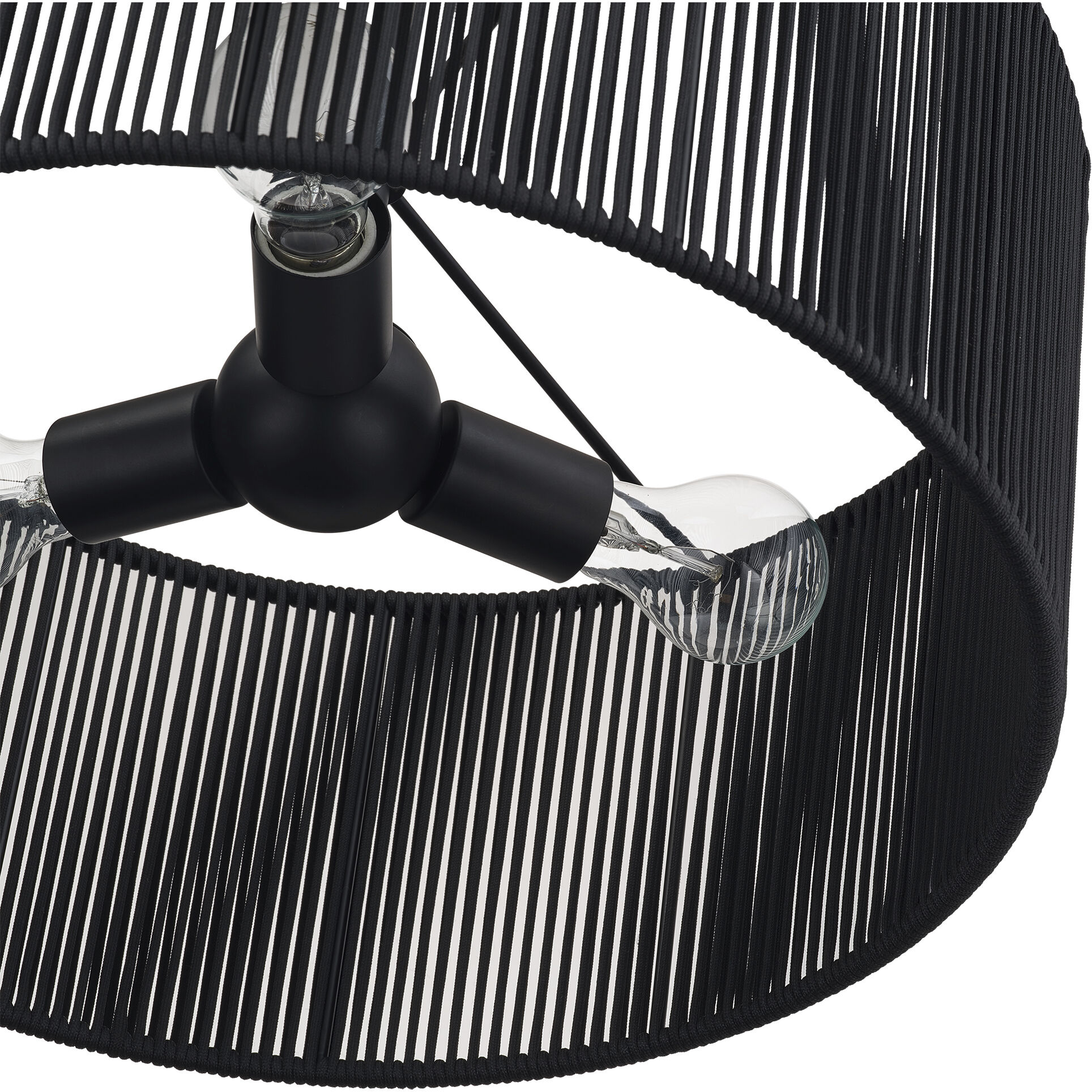 Acordia 3 Light 18 inch Black Pendant Chandelier Ceiling Light