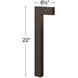 Hardy Island Atlantis 12v 1.50 watt Matte Bronze Landscape Path Light, Large