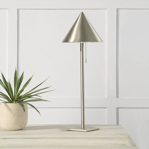 Paros 25 inch 5 watt Champagne Table Lamp Portable Light