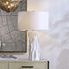 Sweetwood 30.5 inch 150.00 watt Matte White Table Lamp Portable Light
