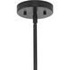 Haas 6 Light 33.5 inch Matte Black Chandelier Ceiling Light, Design Series
