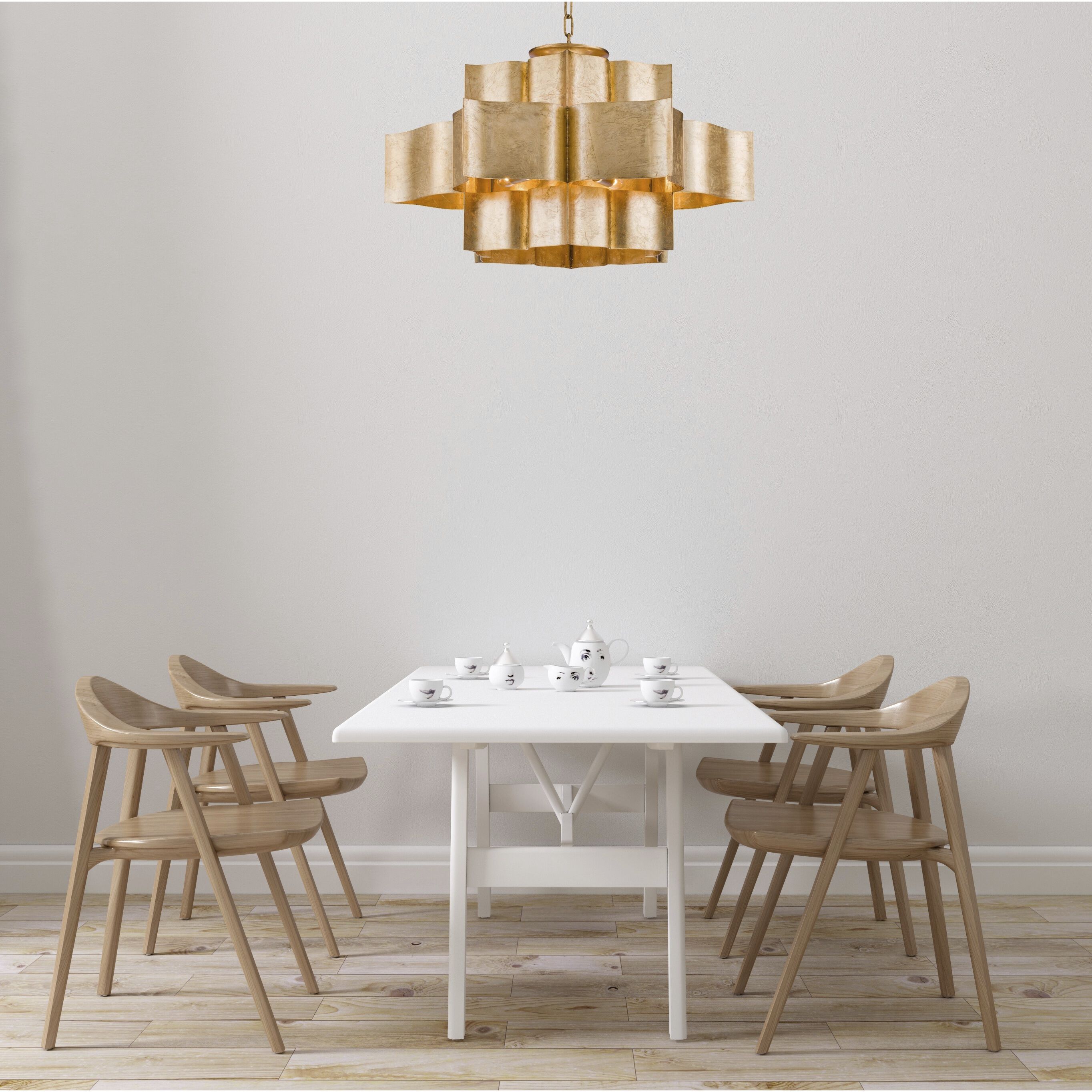 Canada 12 Light 29.9 inch Gold Chandelier Ceiling Light