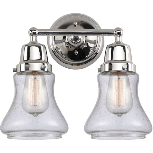 Aditi Bellmont 2 Light 14 inch Polished Chrome Bath Vanity Light Wall Light, Aditi