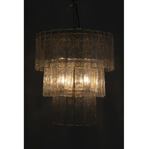 Bruna 4 Light 17.5 inch Antique Brass Chandelier Ceiling Light, Small