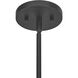 Brentwood 4 Light 24 inch Matte Black Pendant Ceiling Light