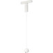 Continuum 1 Light 120-277 White Track Light Ceiling Light