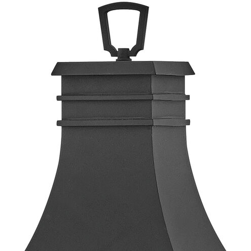 Heritage Beacon Hill 3 Light 26.25 inch Museum Black Outdoor Post Mount Lantern
