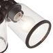 Lawrenceville 3 Light 16 inch Bronze Flush Mount Ceiling Light