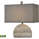 Vermouth 26.5 inch 150.00 watt Gray with Bronze Table Lamp Portable Light