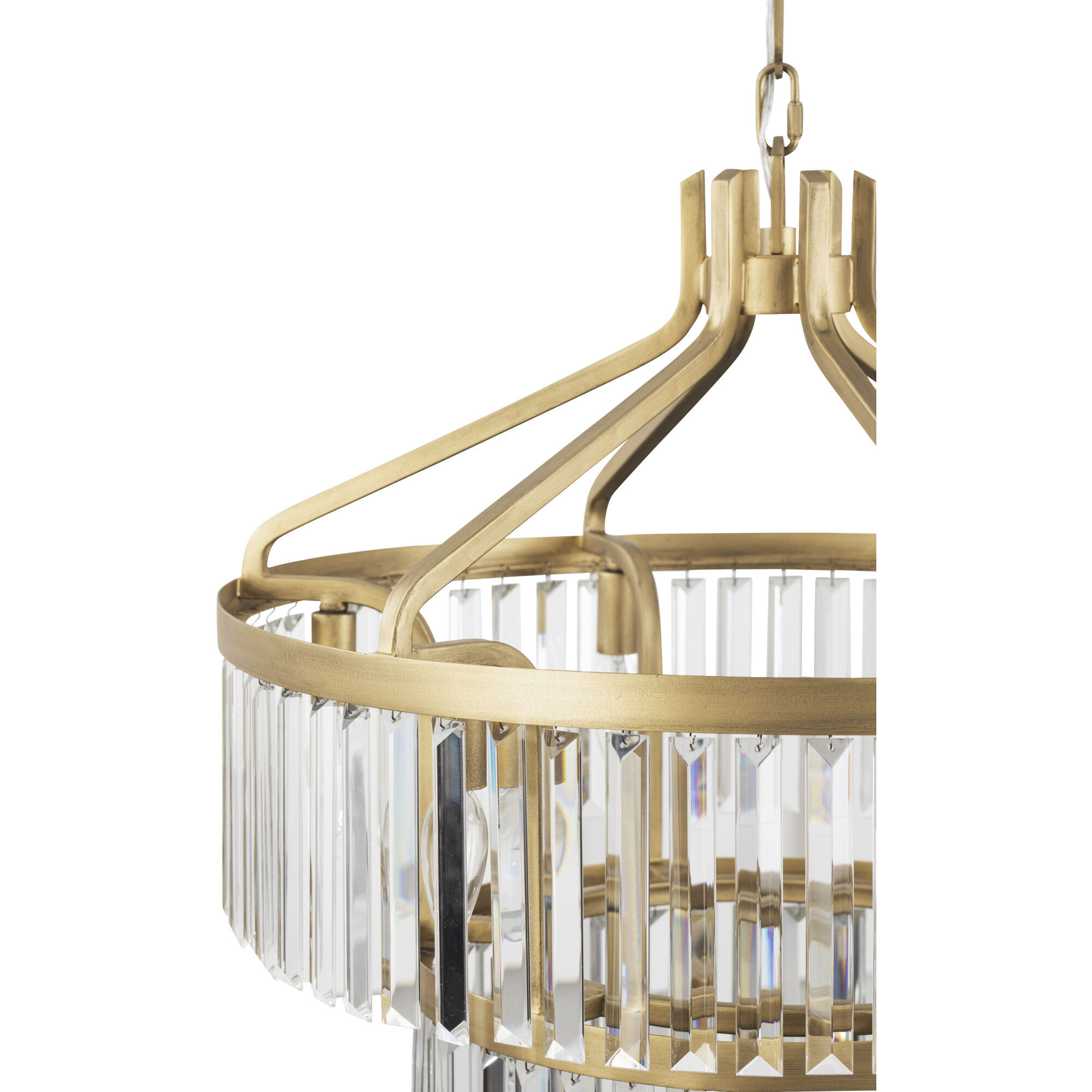Social Club 9 Light 23.25 inch Havana Gold Pendant Ceiling Light