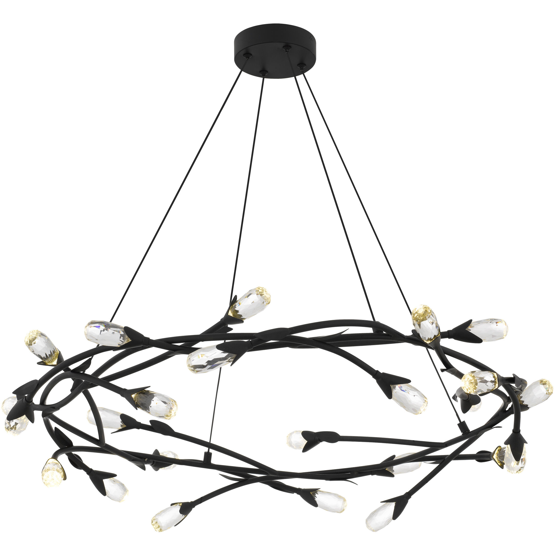Cora Pendant Ceiling Light in Matte Black