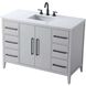 Millie 48 X 35 inch Grey Bathroom Vanity Cabinet