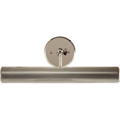 Midi 26 watt 18 inch Polished Nickel Picture Light Wall Light