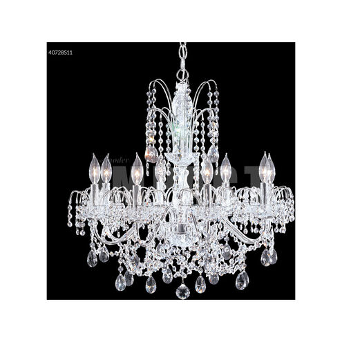 Regalia 8 Light 28 inch Silver Crystal Chandelier Ceiling Light