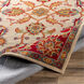 Caesar 36 X 24 inch Dark Red/Teal/Khaki/Mustard/Burnt Orange Rugs, Rectangle