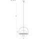 Thornhill 3 Light 20 inch Warm Brass Pendant Ceiling Light