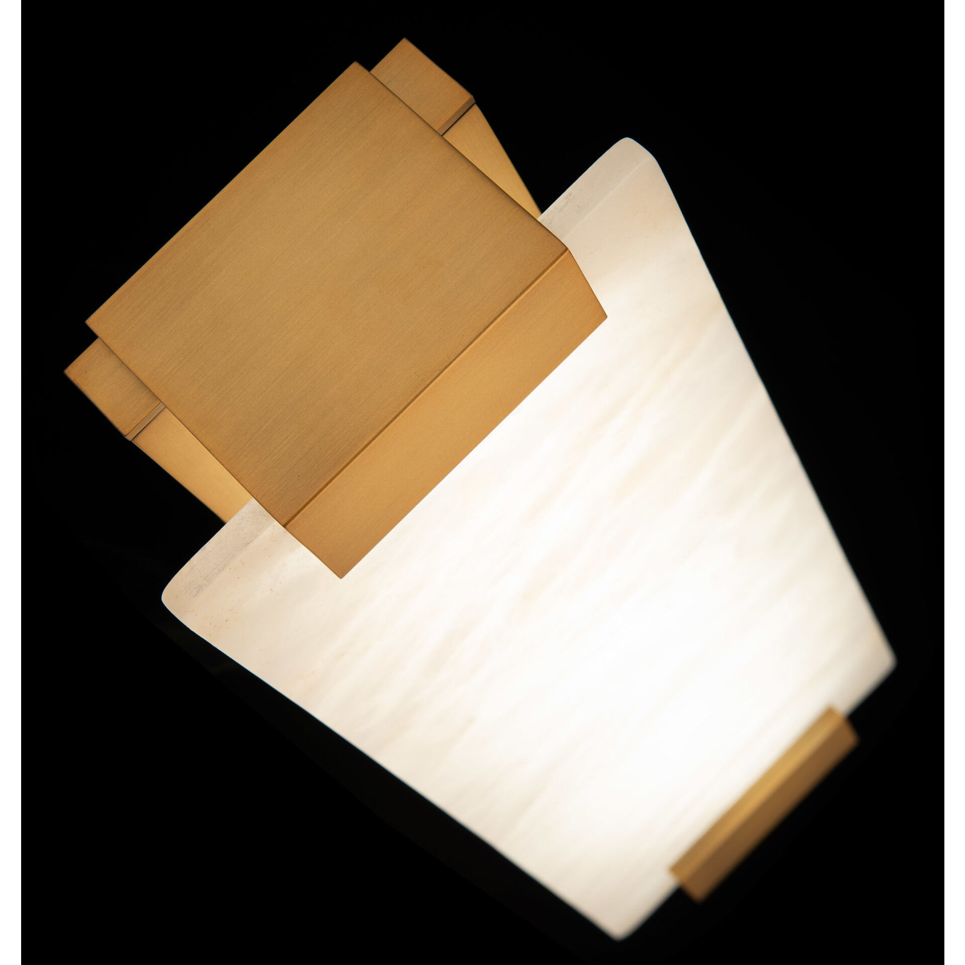 Quarry LED 18 inch Aged Brass Bath Vanity & Wall Light in 18in.