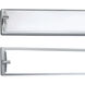 Alto Sconce Wall Light in Chrome