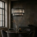Double Take 14 Light 30 inch Heritage Black Pendant Ceiling Light
