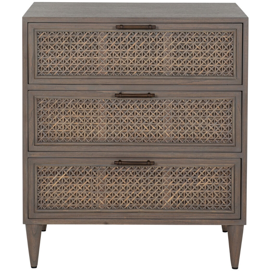 Calla Natural Grey / Brushed Natural Brown / Antique Bronze Chest