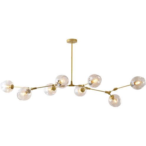 Canada 7 Light 18 inch Gold Chandelier Ceiling Light
