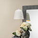 Tablet 1 Light 10 inch Off White Pendant Ceiling Light