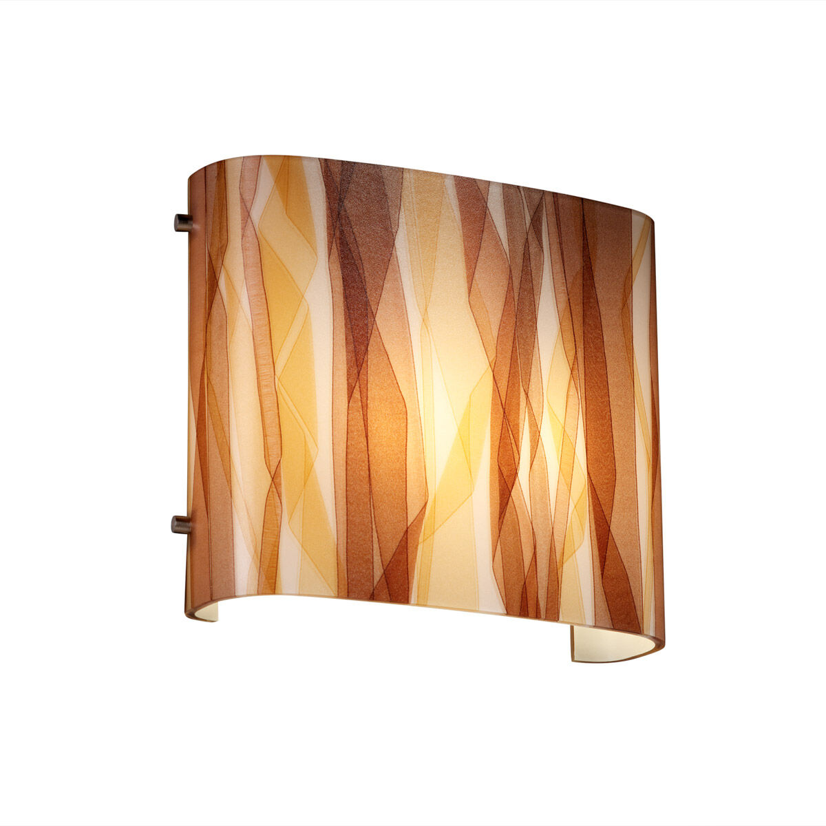 Finials LED 12 inch Polished Chrome ADA Wall Sconce Wall Light in Ribbon Twirl, 2000 Lm LED, Finials