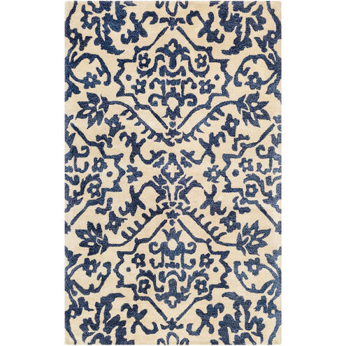 Smithsonian 156 X 108 inch Khaki/Navy/Denim Rugs, Rectangle