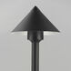 Alumilux Bollard 12 7.00 watt Black Outdoor Pathway Light