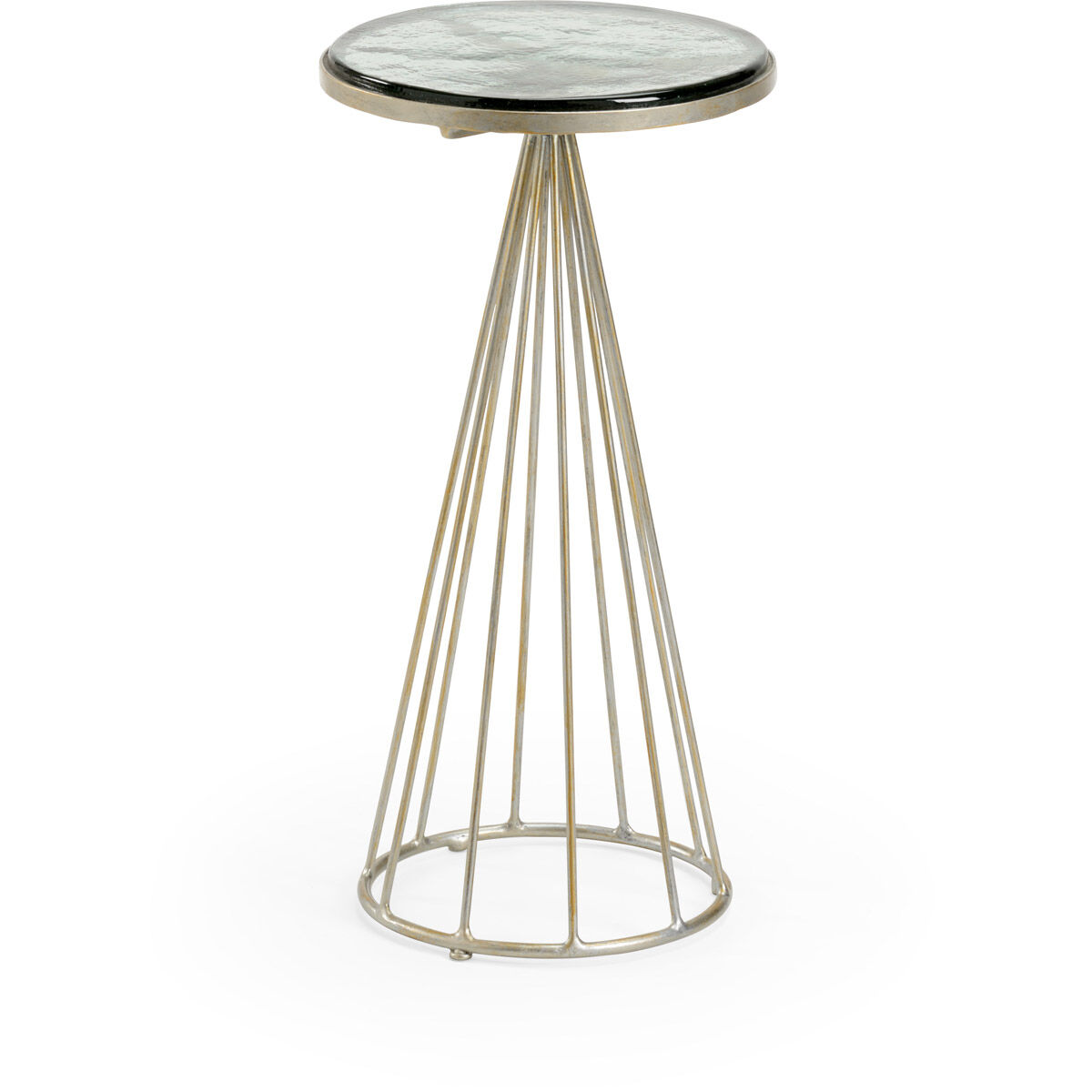 Silver outlet drinks table