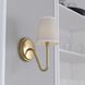 Briar LED 5 inch Muted Brass Wall Light