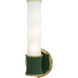 Kane 1 Light 5 inch Jungle with Modern Brass ADA Wall Sconce Wall Light