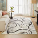 Fatima 90 X 63 inch Mineral Tones Rug in 5 x 7